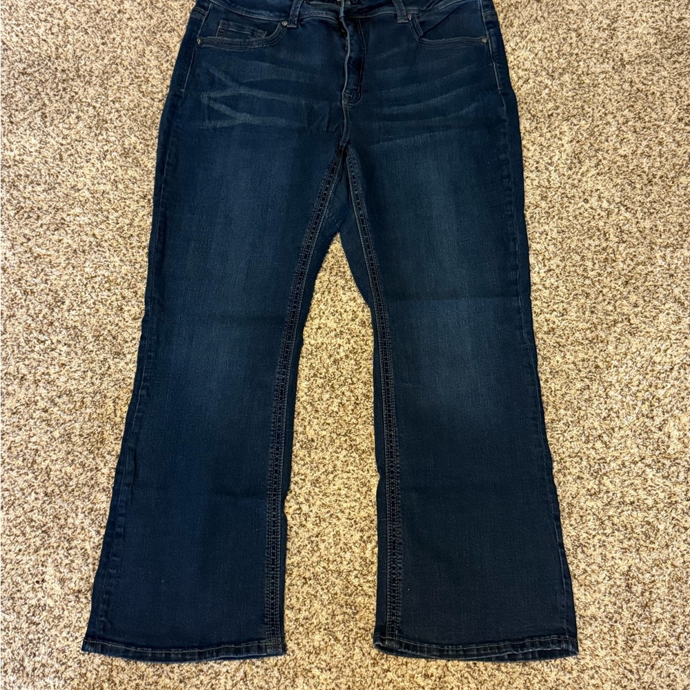 Lane Bryant Dark Indigo Boot Cut Jeans